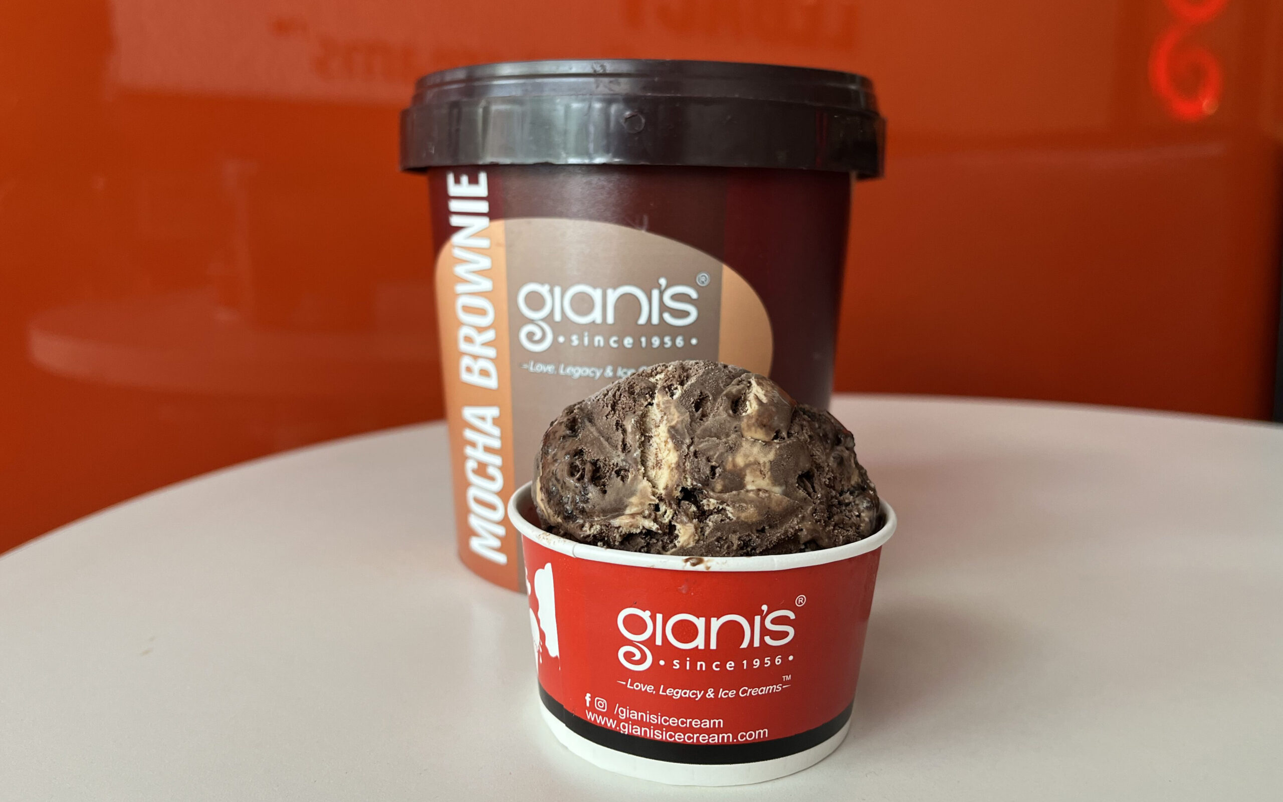 This creamy mocha-brownie-based ice cream is delectable for every coffee lover who loves their coffee on the sweeter side.